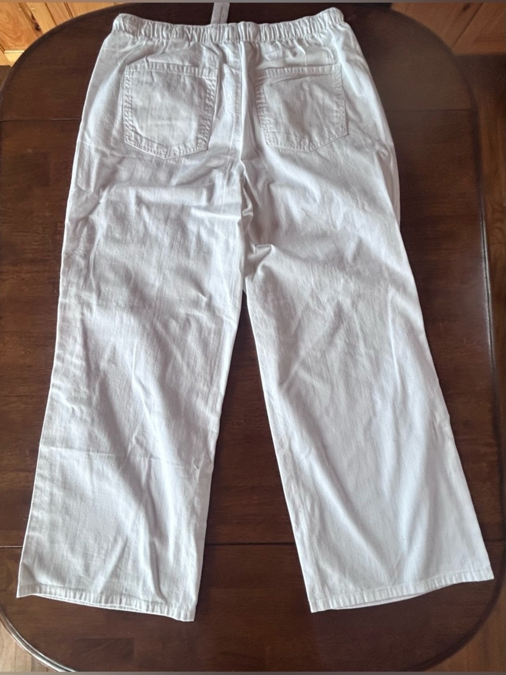 MWT WIDE-LEG MID-RISE SUMMERWEIGHT PULL-ON JEAN - Picture 4 of 10